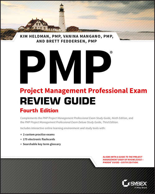 Book cover of PMP Project Management Professional Exam Review Guide (4)