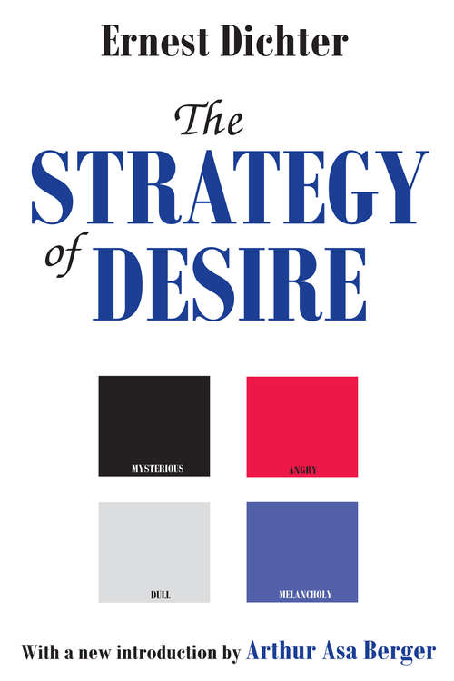 Book cover of The Strategy of Desire