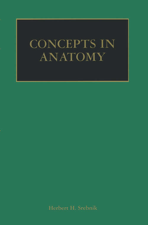 Book cover of Concepts in Anatomy (2002)