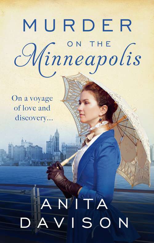 Book cover of Murder on the Minneapolis: A murder mystery that will keep you guessing (A Flora Maguire Mystery)