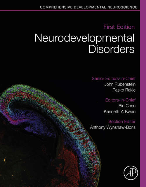 Book cover of Neurodevelopmental Disorders: Comprehensive Developmental Neuroscience