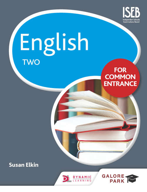 Book cover of English for Common Entrance Two