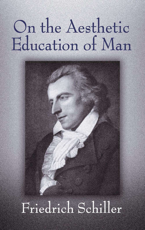 Book cover of On the Aesthetic Education of Man