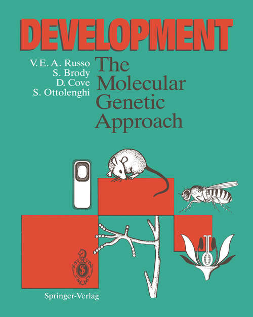 Book cover of Development: The Molecular Genetic Approach (1992)