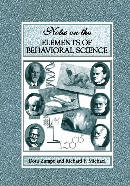 Book cover of Notes on the Elements of Behavioral Science (2001)