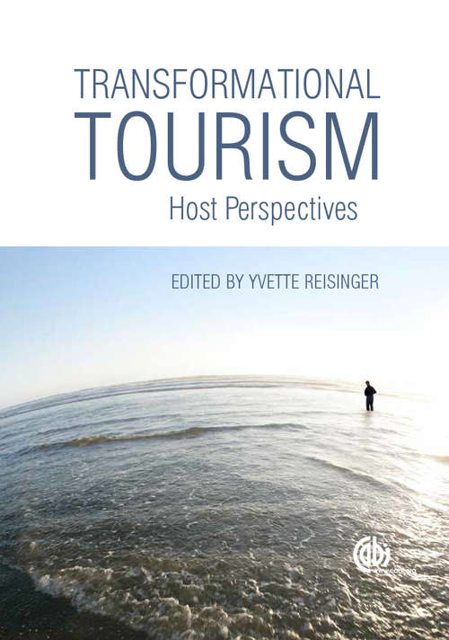 Book cover of Transformational Tourism: Host Perspectives