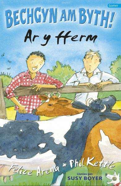 Book cover of Ar y Fferm (Cyfres Bechgyn am Byth! #4)