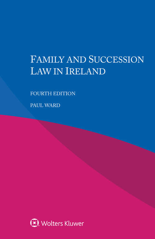 Book cover of Family and Succession Law in Ireland
