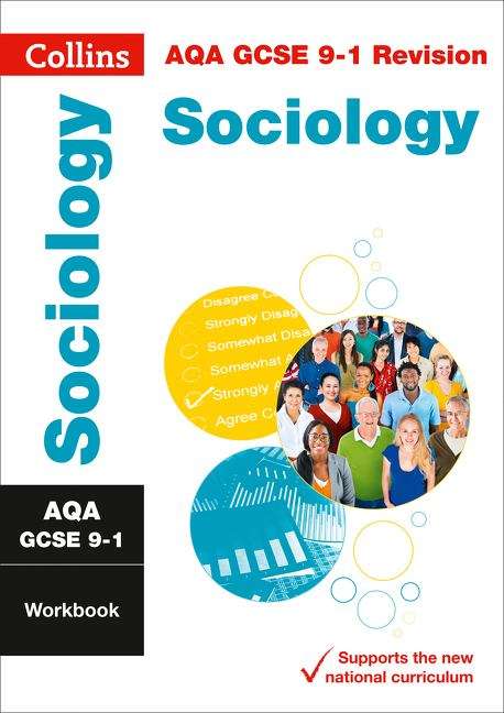 Book cover of AQA GCSE 9-1 Sociology Workbook (Collins GCSE 9-1 Revision (PDF))