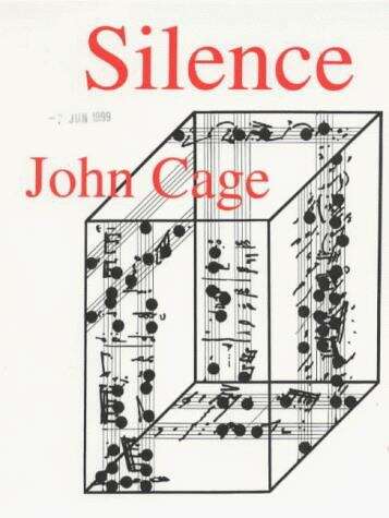 Book cover of Silence : lectures and writings (PDF)
