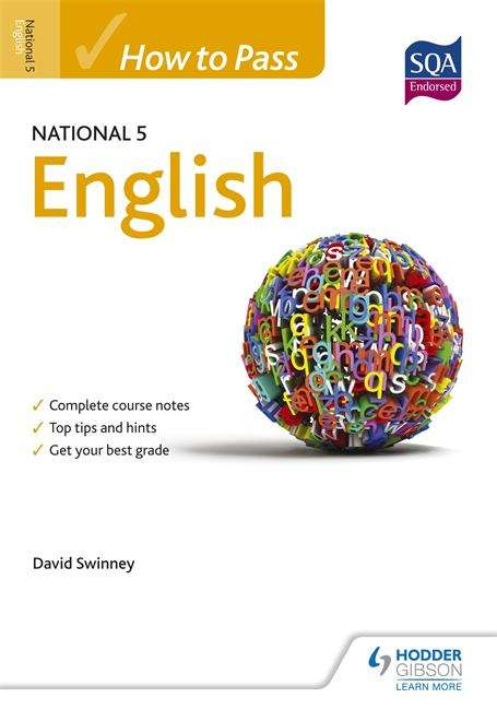 Book cover of How To Pass National 5 English (PDF)