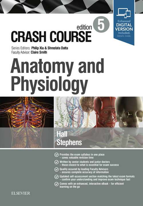 Book cover of Crash Course Anatomy and Physiology (5) (Crash Course)