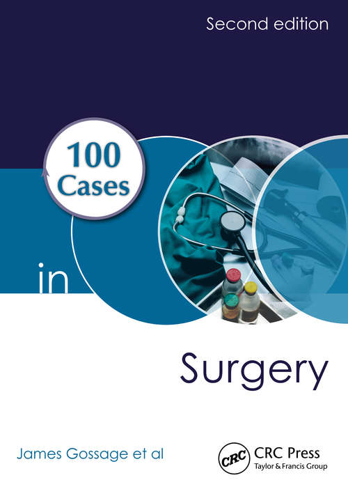 Book cover of 100 Cases in Surgery