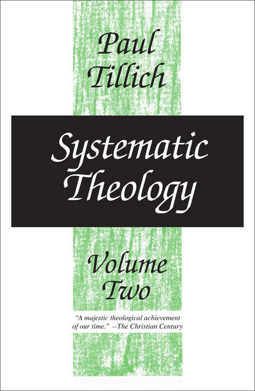 Book cover of Systematic Theology, Volume 2