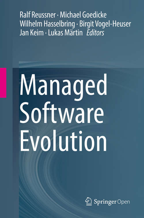 Book cover of Managed Software Evolution (1st ed. 2019)