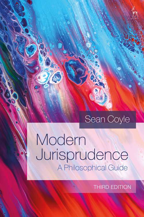 Book cover of Modern Jurisprudence: A Philosophical Guide