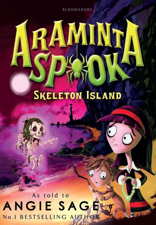 Book cover of Araminta Spook: Skeleton Island