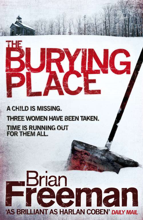 Book cover of The Burying Place: A high-suspense thriller with terrifying twists (Jonathan Stride Ser.: Bk. 5)