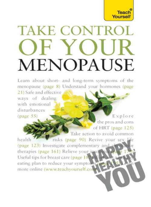 Book cover of Take Control of Your Menopause: Teach Yourself (Teach Yourself)