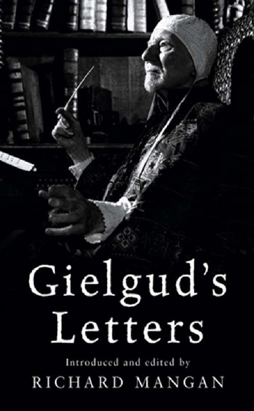 Book cover of Gielgud’s Letters