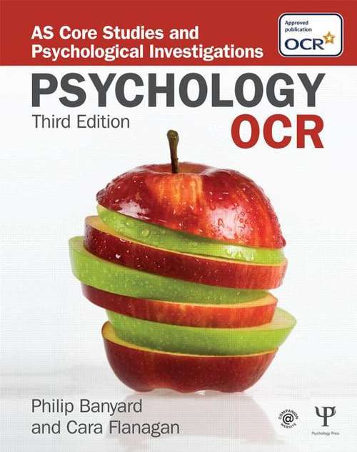 Book cover of Psychology OCR: AS core studies and psychological investigations (3rd edition) (PDF)