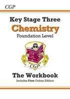 Book cover of KS3 Chemistry Workbook (with online edition) - Foundation (PDF)