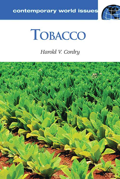 Book cover of Tobacco: A Reference Handbook (Contemporary World Issues)