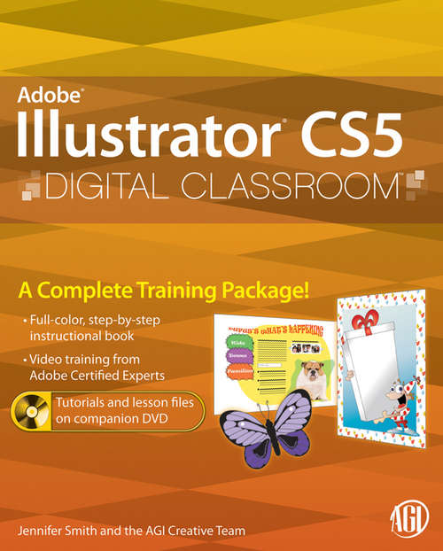 Book cover of Illustrator CS5 Digital Classroom (Digital Classroom #50)
