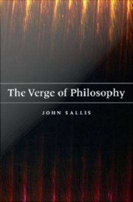 Book cover of The Verge of Philosophy