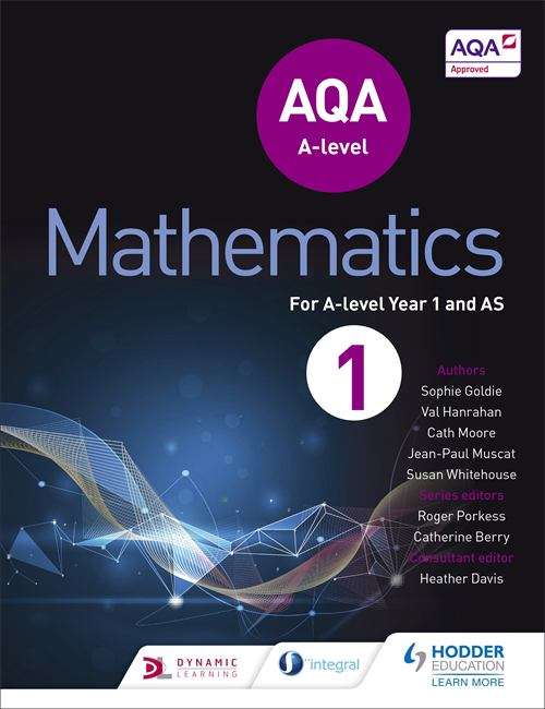 Book cover of AQA A Level Mathematics Year 1 (AS)