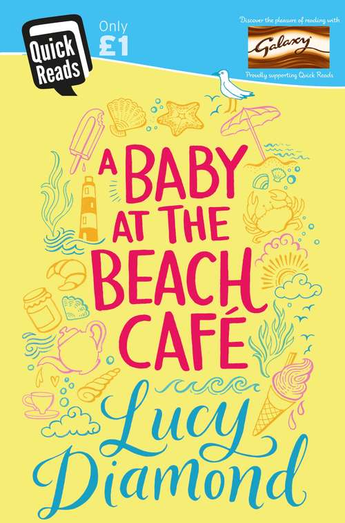 Book cover of A Baby at the Beach Cafe