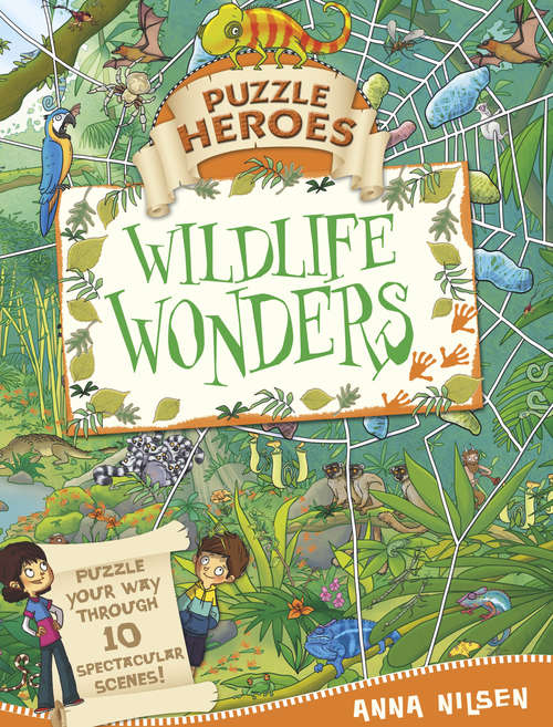 Book cover of Wildlife Wonders (Puzzle Heroes #8)
