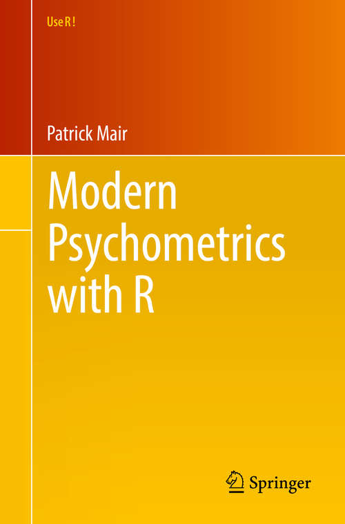 Book cover of Modern Psychometrics with R (Use R!)