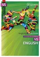 Book cover of BrightRED Study Guide: Curriculum for Excellence National 5 English (PDF)