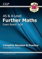 Book cover of AS & A-Level Further Maths for AQA: Complete Revision & Practice with Online Edition (PDF)