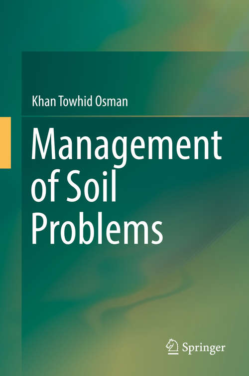 Book cover of Management of Soil Problems