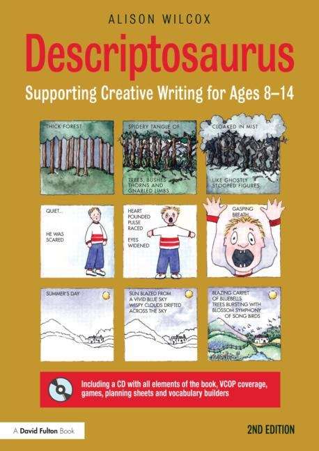 Book cover of Descriptosaurus: supporting creative writing for ages 8-14 (2nd edition) (PDF)