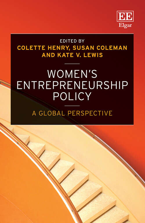 Book cover of Women's Entrepreneurship Policy: A Global Perspective