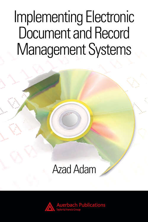 Book cover of Implementing Electronic Document and Record Management Systems