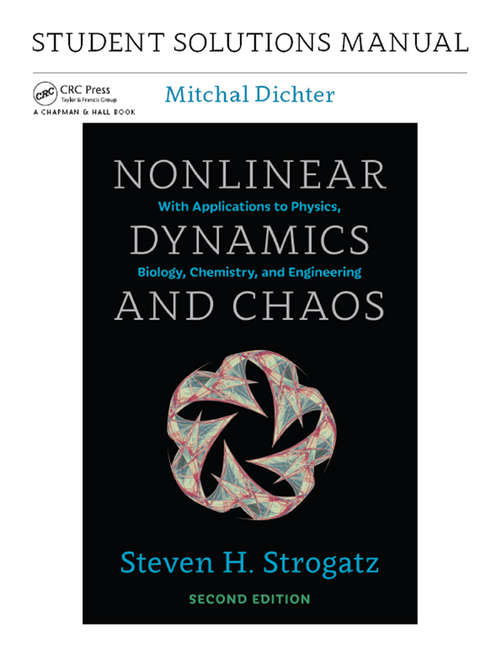 Book cover of Student Solutions Manual for Nonlinear Dynamics and Chaos, 2nd edition