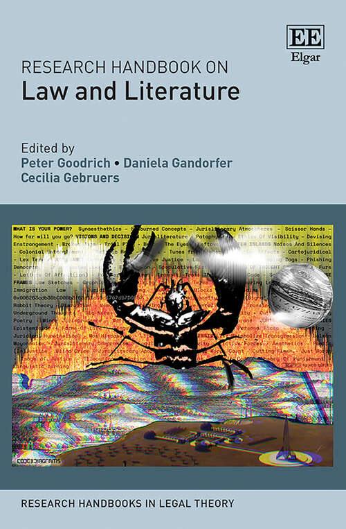 Book cover of Research Handbook on Law and Literature (Research Handbooks in Legal Theory series)