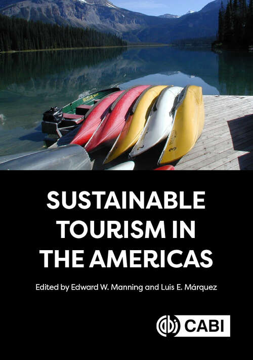 Book cover of Sustainable Tourism in the Americas