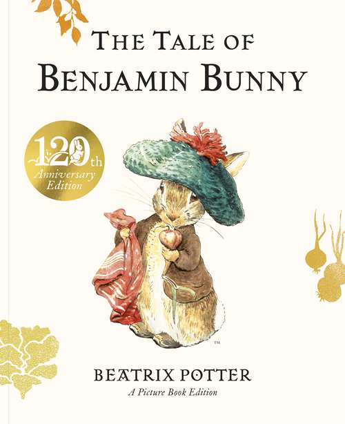 Book cover of The Tale of Benjamin Bunny Picture Book