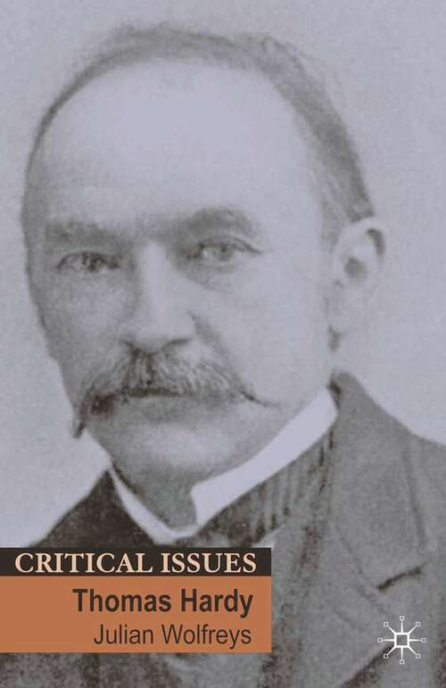 Book cover of Thomas Hardy (2009) (Critical Issues)
