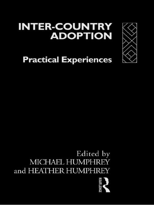 Book cover of Inter-Country Adoption: Practical Experiences