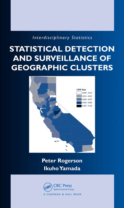 Book cover of Statistical Detection and Surveillance of Geographic Clusters