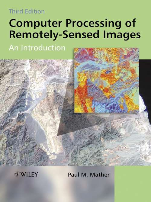 Book cover of Computer Processing of Remotely-Sensed Images: An Introduction (3)