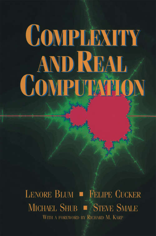 Book cover of Complexity and Real Computation (1998)