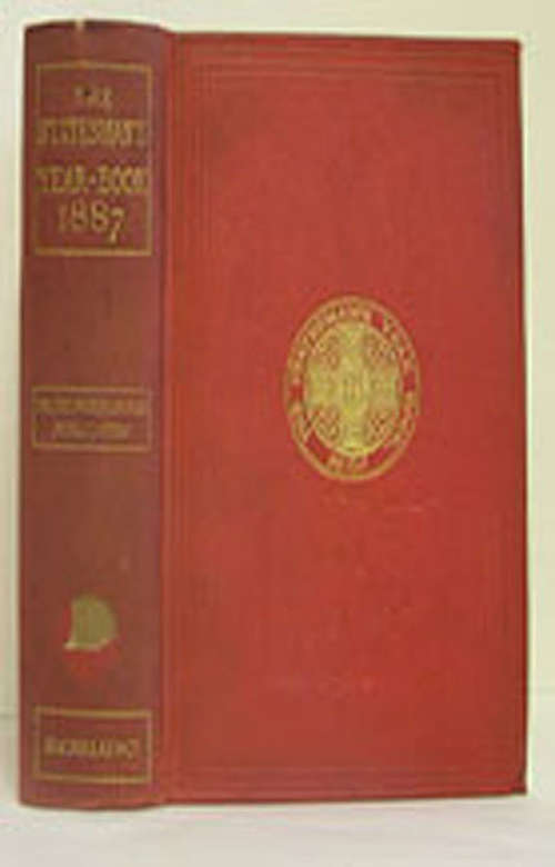Book cover of The Statesman's Year-Book (24th ed. 1887) (The Statesman's Yearbook)