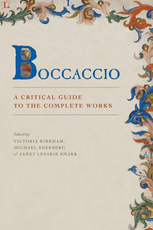 Book cover of Boccaccio: A Critical Guide to the Complete Works